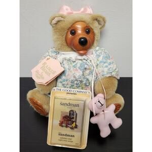 Vintage Robert Raikes Original "662027 Courtney" Wooden Face Doll w/Tags&Signed